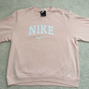 Pink Nike Crewneck